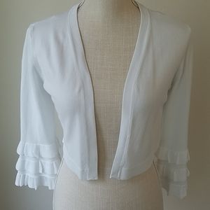 Calvin Klein white shrug